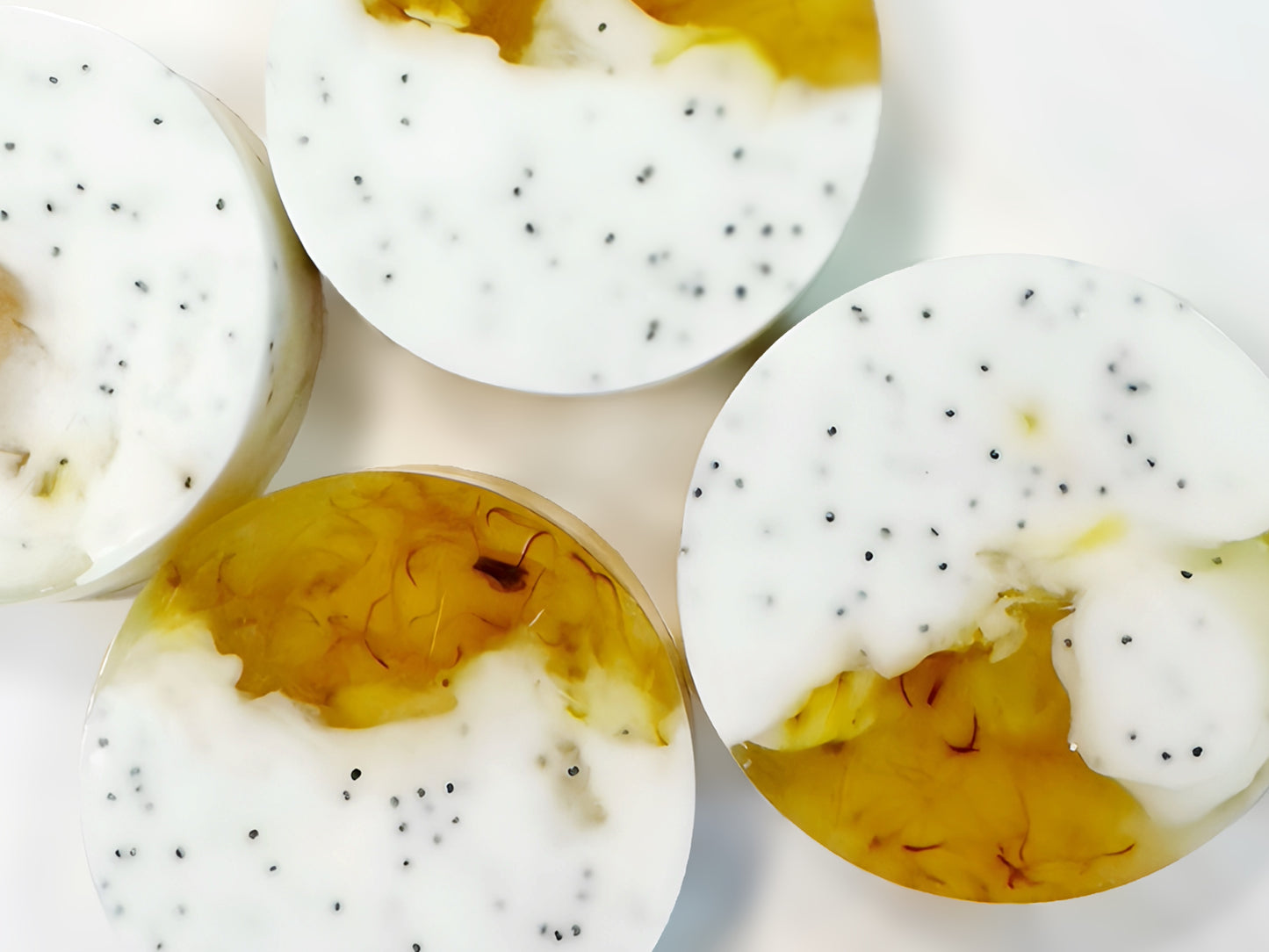 Calendula & Lemon Glycerin Soap Bar – Handmade, 3.5 oz | Exfoliating & Refreshing