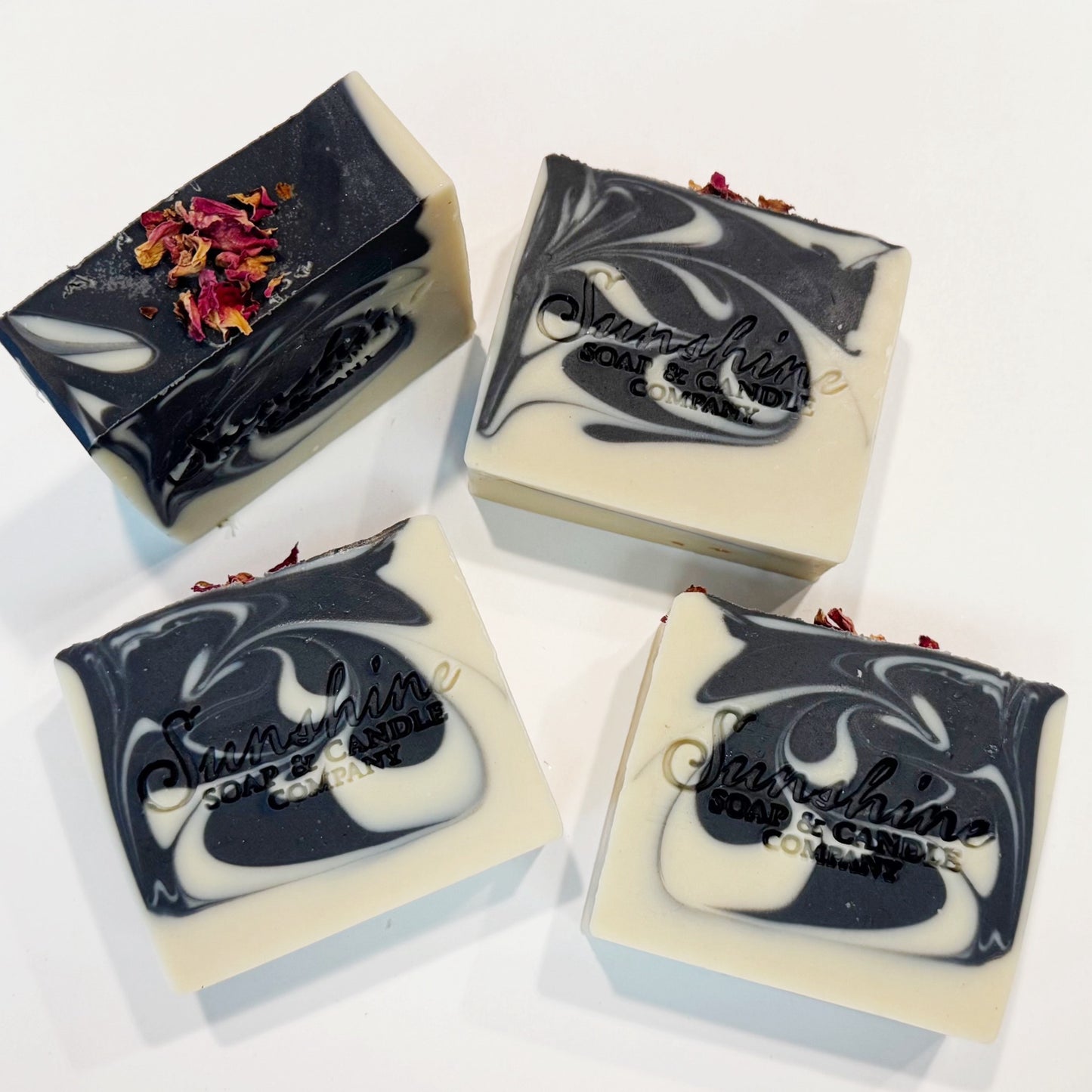 Sea Moss & Charcoal Cold Process Soap with Eucalyptus, Rosemary & Tea Tree