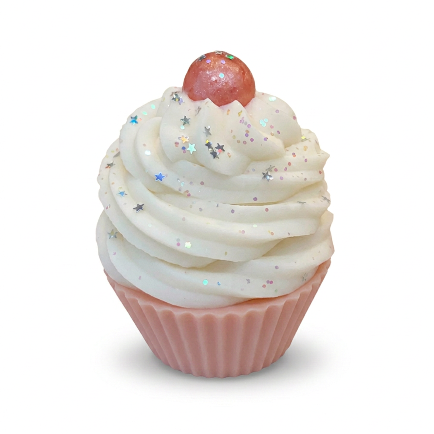 Pink Prosecco Soap Cupcake