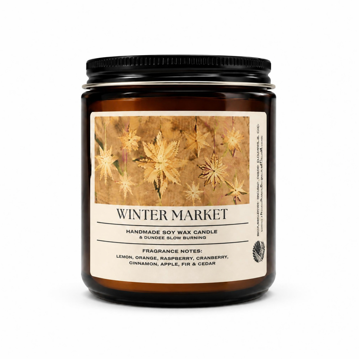 Winter Market | Luxury Hand-Poured Candle | 8 oz