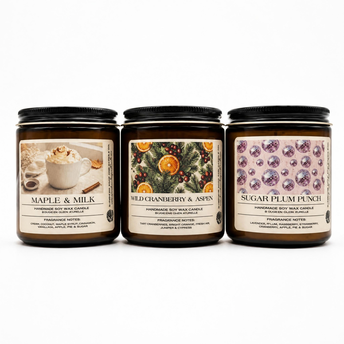 The Winter Collection | 3 Candle Winter Bundle | Save on Your Favorite Seasonal Scents
