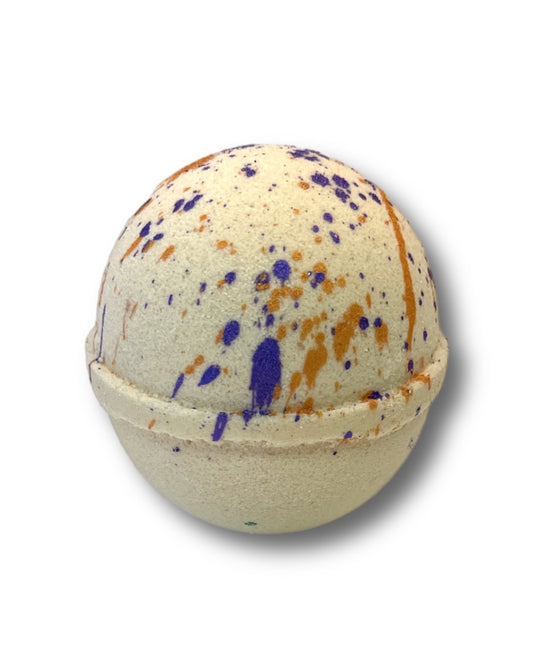 Orange Patchouli CBD Bath Bomb 5.5 ounces approximately 50 milligrams CBD