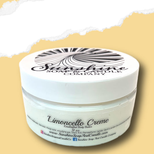 Limoncello Creme Emusified Body Butter