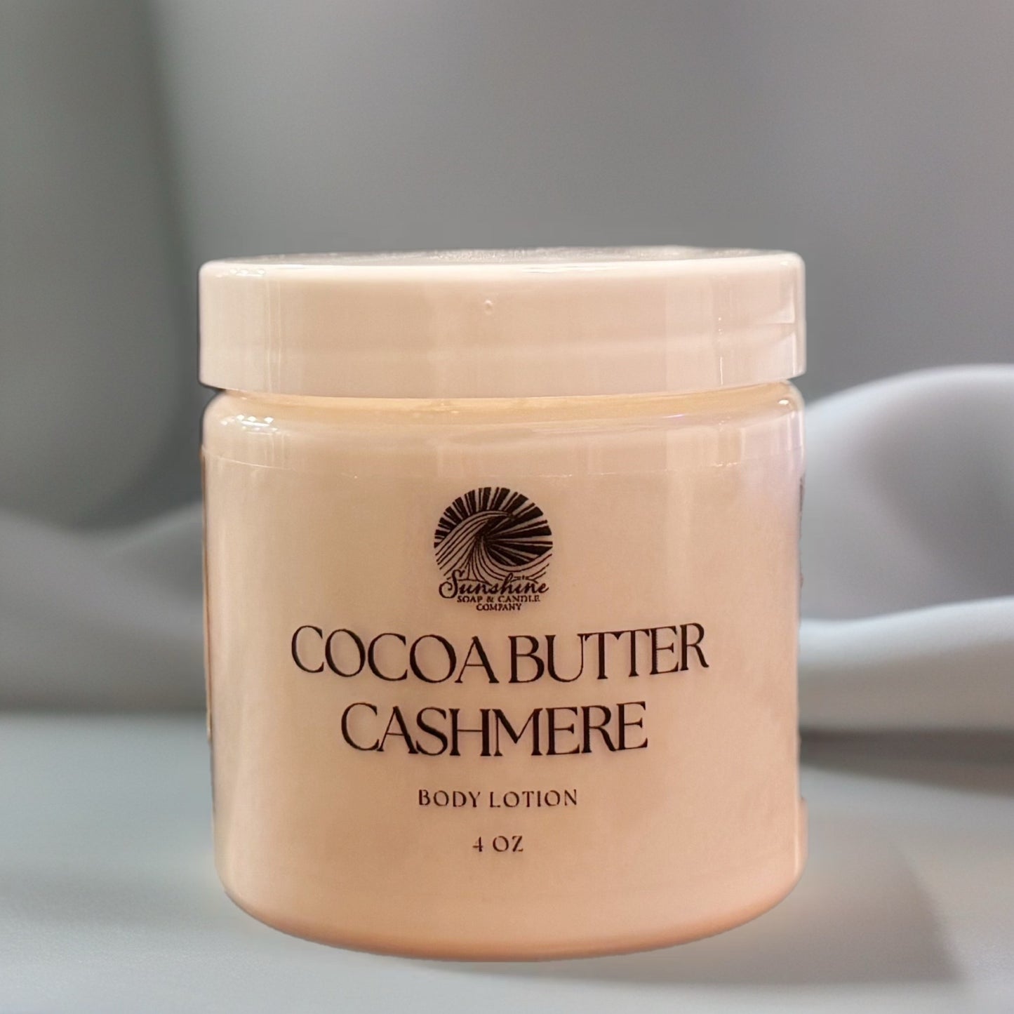 Cocoa Butter Body Lotion 4 ounces (Luxurious Cocoa Butter Body Lotion – Deeply Moisturizing & Silky Smooth)