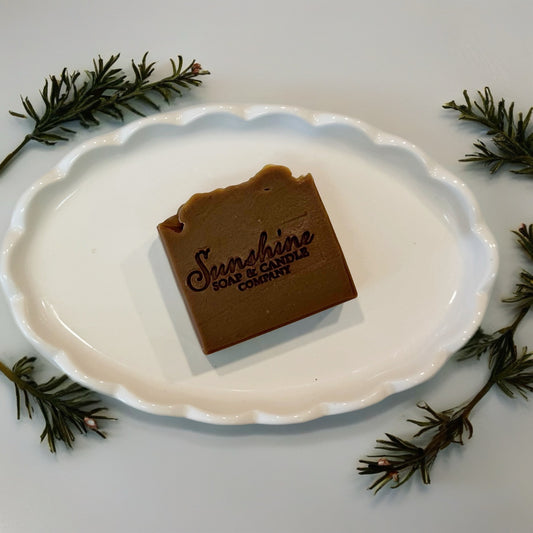 Pine Tar & Colloidal Oats Cold Process Soap 5 ounces