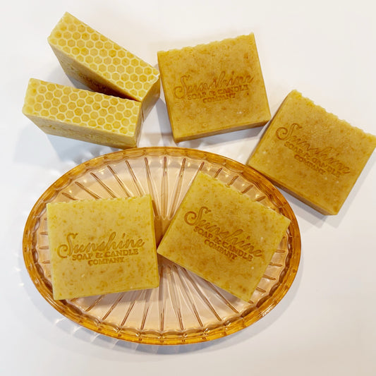 Cleopatra Soap – Goat Milk, Honey & Egg Yolk Luxury Cold Process Bar