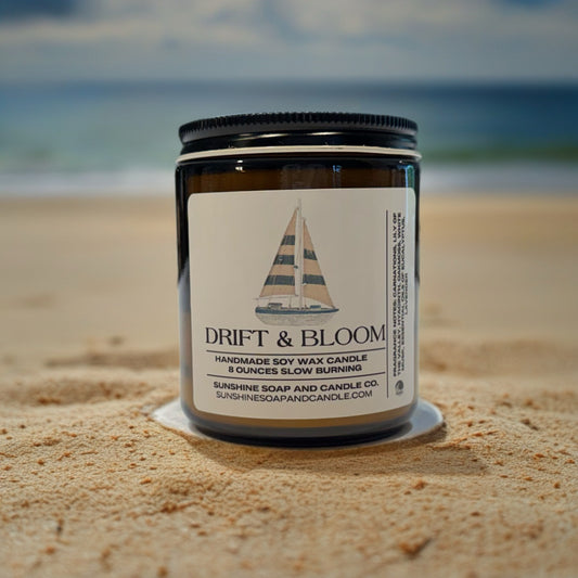 Drift & Bloom 8 oz Blended Soy Wax Candle