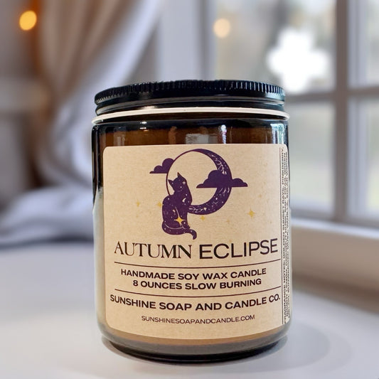 🍂 Autumn Eclipse – Hand-Poured Fall Candle | Last Year’s Bestseller 8 ounces