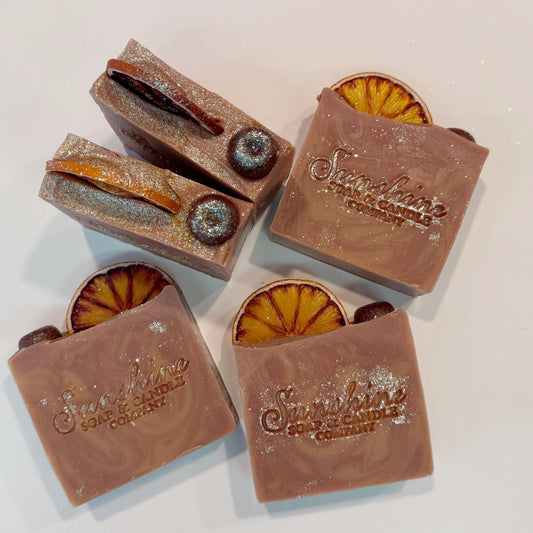 🍎 Pomegranate Cider – Hand-Poured Nourishing Soap