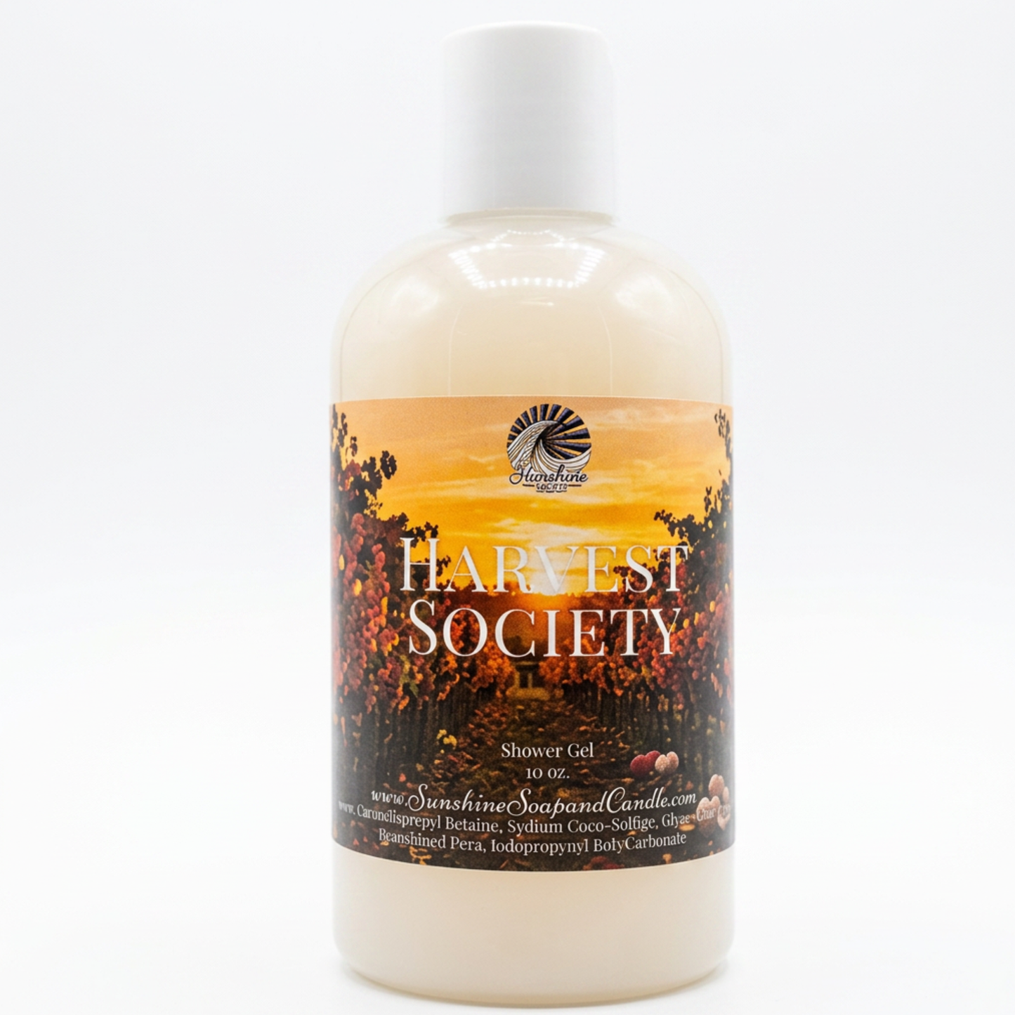Harvest Society Shower Gel 10 ounces