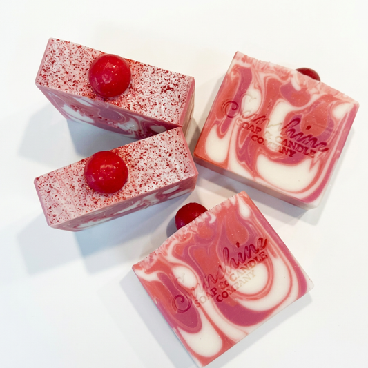 Black Cherry Bomb Cold Process Soap