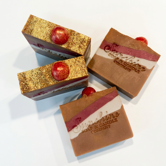 Cherry Almond Delight Cold Process Soap