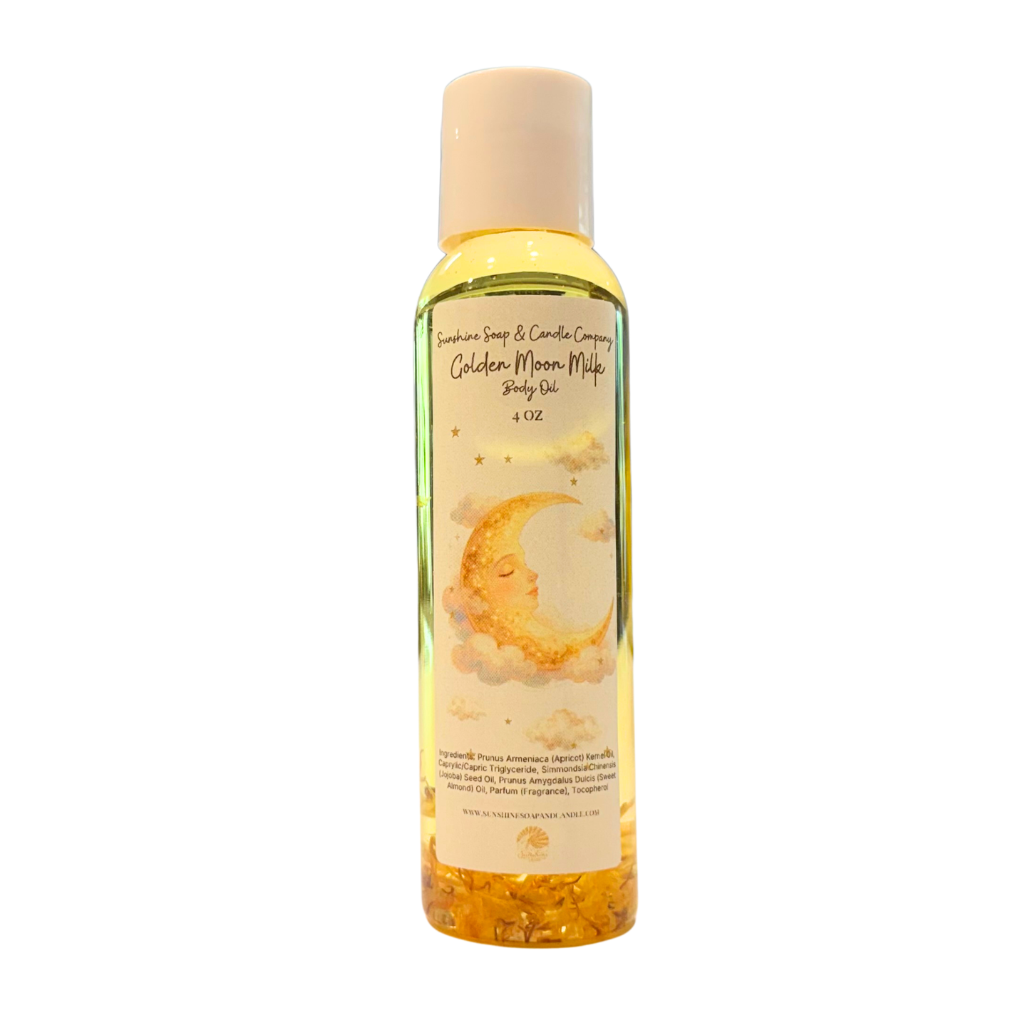 Golden Moon Milk After Shower Body Oil 4 ounces