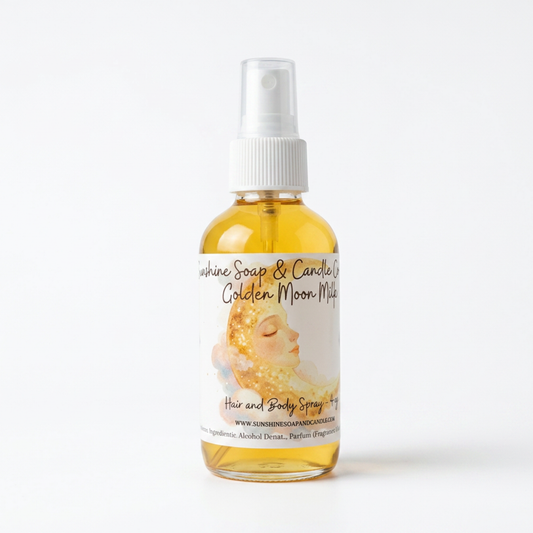 Golden Moon Milk Hair and Body Mist Spray 4 ounces