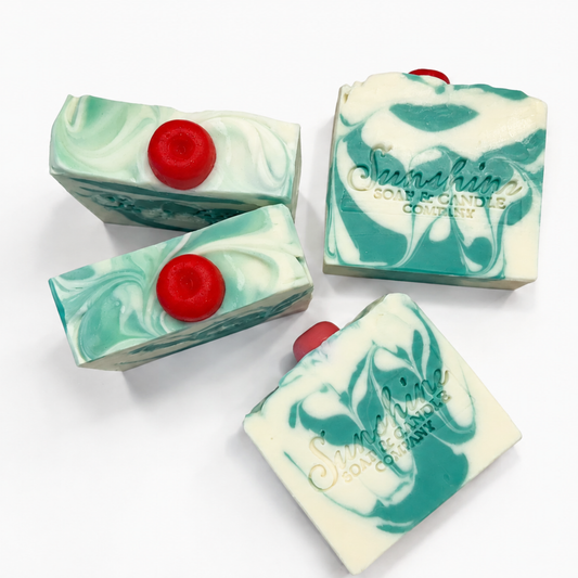 Evergreen & Apples Cold Process Soap