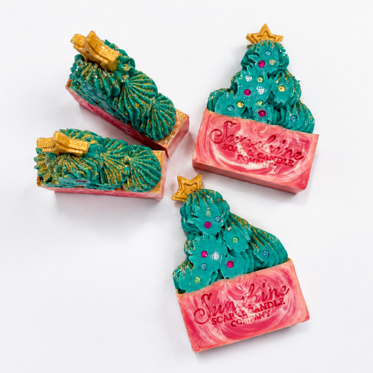 Christmas Tree Cold Process Soap